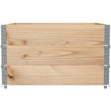 vidaXL okviri za palete 3 kom 100x100 cm od masivne borovine | shoptok.hr