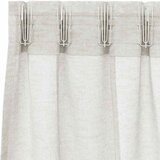 Voile zavjesa sa zavjesama 2 pcs Krema 175 x 140 cm Poliester | Eponuda.com