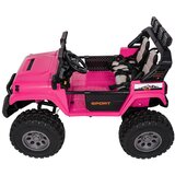  Dječji automobil na akumulator Extreme Sport 4x4, podesiva veličina, rozi Slike