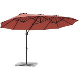  Suncobran Terakota 372 x 198 x 243 cm Poliester i aluminij | Eponuda.com