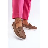 Sergio Leone Brown Suede Platform Moccasins SP012 | Shoptok.si