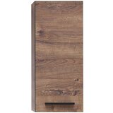 Pelipal Smeđi viseći kupaonski ormarić u dekoru hrasta 30x70 cm - Cijene