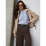 Sinsay Hlače širokih nogavica s remenom | shoptok.hr