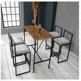 Hanah home Set od 4 barske stolice i barskog stola Nordic Colorful Cijene