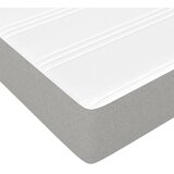  Madrac s džepičastim oprugama srednje tvrdoće svjetlosivi 100x190x20 cm bračni | shoptok.hr