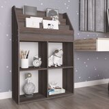 vidaXL stalak za dječje časopise sivi/boja hrasta 71x30x114 cm iverica Cijene