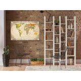  Slika - Map and Ornaments 120x80 | shoptok.hr