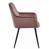  SOLDEN stolica - ružičasti baršun / crne noge x 1 | shoptok.hr