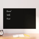 vidaXL Stenska magnetna tabla črna 80x50 cm kaljeno steklo | Shoptok.si