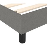  Okvir za krevet s oprugom tamnosivi 90x200 cm od tkanine | shoptok.hr