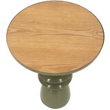 Mauro Ferretti Kovinska okrogla stranska mizica ø 45,5 cm Metal Console – | Shoptok.si