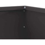  Ograda oko Travnjaka 6 pcs Crna 50 x 50 x 13 cm Čelik | shoptok.hr
