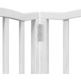  Vrata za pse s vratašcima 12 panela sklopiva 600 cm drvo topole Bijela 50 x 60 x 2 cm | shoptok.hr