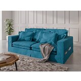 Ropez Svetlo modra sedežna garnitura 236 cm Nora – | Shoptok.si