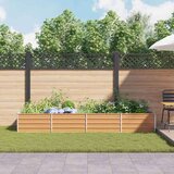  Vrtna visoka greda Svetlo rjava 320 x 80 x 45 cm, (5000287796) | Shoptok.si