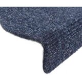  Prostirke za stepenice, samoljepljive, 20 kom., 65x21x4 cm, plave, poluokrugle, velike | shoptok.hr