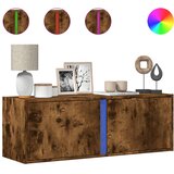  Zidni TV ormarić LED boja dimljenog hrasta 100 x 31 x 35 cm | Shoptok.si