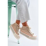 Boto Women's Platform Sneakers Beige Aineri | shoptok.hr