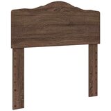 Okvir za krevet s uzglavljem Smeđi hrast 90 x 200 cm | shoptok.hr
