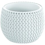 Prosperplast saksija sitnopletena loptasta - bela S449 / 29 cm Cene