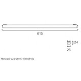 Dawn magnetic slim svetiljka led26 - 600F 20W 3000K 150° 48V dc crna | Eponuda.com