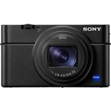 Sony Digitalni fotoaparat DSC-RX100VII, 20,2 MP, 4K HDR, 1" senzor, objektiv ZEISS 24-200 mm, preklopni zaslon, črna - | Shoptok.si