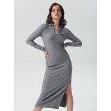 Sinsay ženska midi haljina s ovratnikom 8317A-09M | shoptok.hr