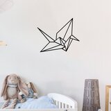 Wallity Zidna dekoracija Origami, 33x41 cm, 1.5 mm, Crna Cene