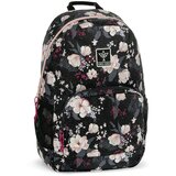 Ars Una Flowery Black cvetlična AU-14 šolska torba, nahrbtnik 32x51x25cm | Shoptok.si