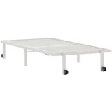  Okvir kreveta bez madraca sklopivi bijeli 90x200 cm čelik | shoptok.hr