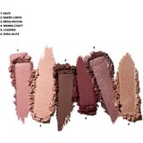 Mac Connect In Colour Eye Shadow Palette sjenilo za oči 6.25 g Nijansa embedded in burgundy | shoptok.hr