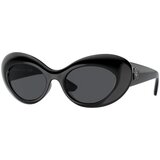 Versace VE4456U GB1/87 ONE SIZE (52) Črna/Siva Cene