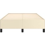 vidaXL Okvir kreveta bez madraca krem 120x190 cm umjetne kože - Krema 120 x 190 cm 35 cm | shoptok.hr