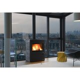 Palazzetti peč na drva nicole 9.1 kw - antracit | Shoptok.si