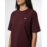 Lacoste T-shirt en coton doux relaxed fit Bordo | shoptok.hr