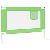  Sigurnosna ograda za dječji krevet zelena 90 x 25 cm od tkanine | shoptok.hr