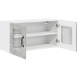  Zidni kuhinjski ormarić s policom Betonski sivi 80 x 31 x 40 cm | shoptok.hr