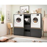 MID.YOU VEČNAMENSKA OMARA, antracit, barve hrasta | Shoptok.si