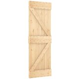  Klizna vrata s priborom za montažu 70 x 210 cm masivna borovina | shoptok.hr