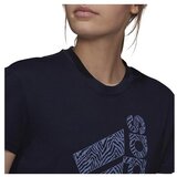 Adidas Majice s kratkimi rokavi Vertical Zebra Logo Graphic pisana | Shoptok.si