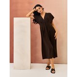 Sinsay Haljina s kimono rukavima i naborima | shoptok.hr