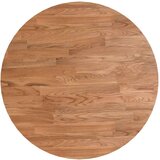 vidaXL Okrugla stolna ploča smeđa Ø40x1 5 cm tretirana hrastovina | shoptok.hr