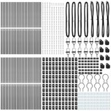 vidaXL Stebri za ograjo 52 kosov Siva Ø32 mm 210 cm Galvanizirana jeklena | Shoptok.si