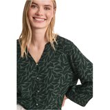 Street One Srajce & Bluze Splitneck w knot detail AOP 346643 Zelena Cene