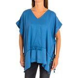 Karl Marc John Majice s kratkimi rokavi 8949-DENIM Modra | Shoptok.si