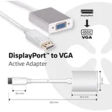DisplayPort Adapter [1x Muški konektor DisplayPort - 1x Ženski konektor VGA] Bijela