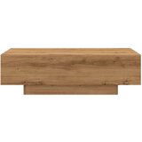 vidaXL Stolić za kavu boja hrasta 100 x 49,5 x 31 cm konstruirano drvo | shoptok.hr