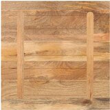  Mizna plošča 70x70x3,8 cm kvadratna trden mangov les, (21413508) | Shoptok.si
