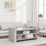  Stolić za kavu siva boja betona 100 x 50 x 50 cm od drva | shoptok.hr