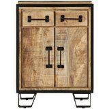 Maison Chic Komoda - Predalnik z 2 predaloma 53x31x72 cm trden mangov les in železo, (21721886) Cene